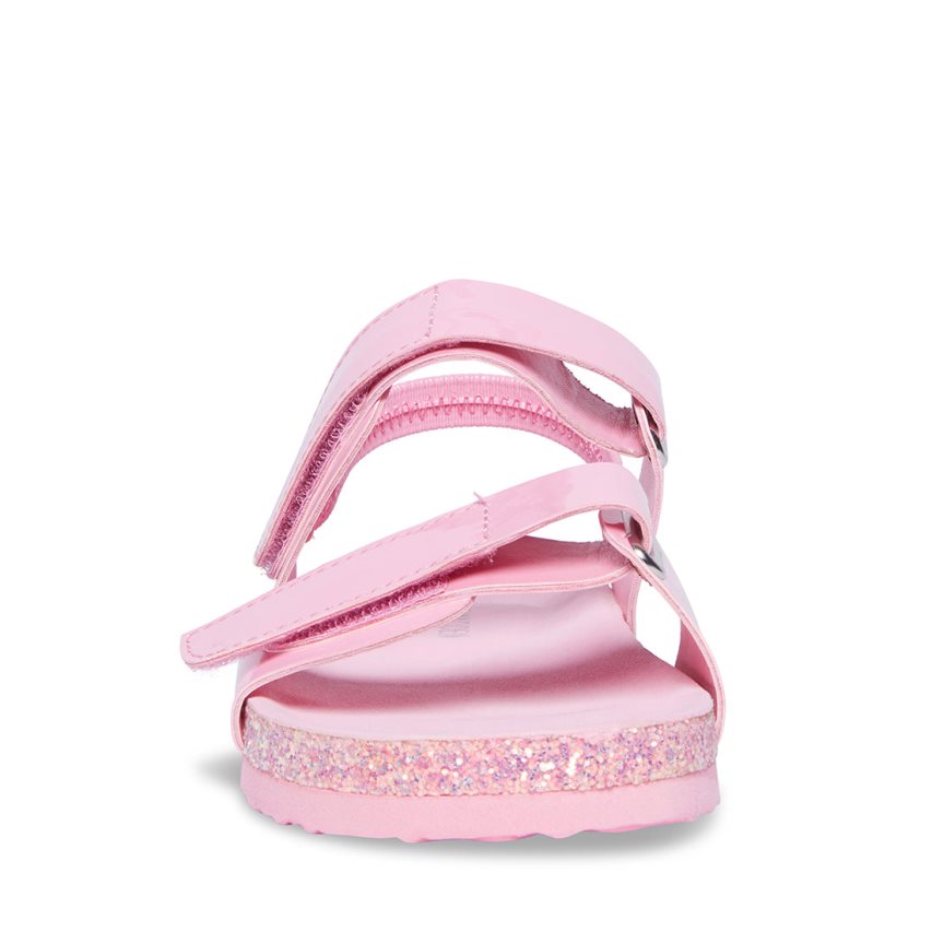 Sandalias de Plataforma Steve Madden Adouble Charol Niños Rosas | ES ZP8409